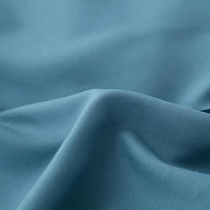 Bed Skirt Full Size Ruffled Bed Skirts with Split Corners, 14 Inch Drop Dust Ruffle Bed Skirts with Platform, Teal Blue, 14''Full