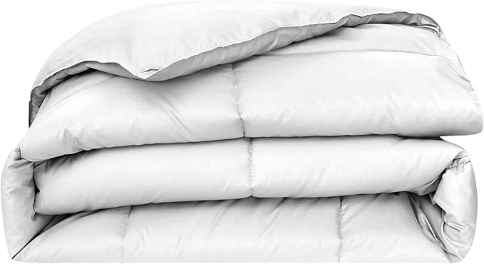 Modern Threads Down Alternative Reversible Comforter White/White Queen