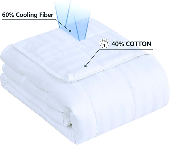 Weighted Blanket Kids (36"x48" 3lbs),Ultra Soft and Cozy Cooling Weighted Blanket Kids,Heavy Blanket with Machine Washable Soft Blanket, Ivory