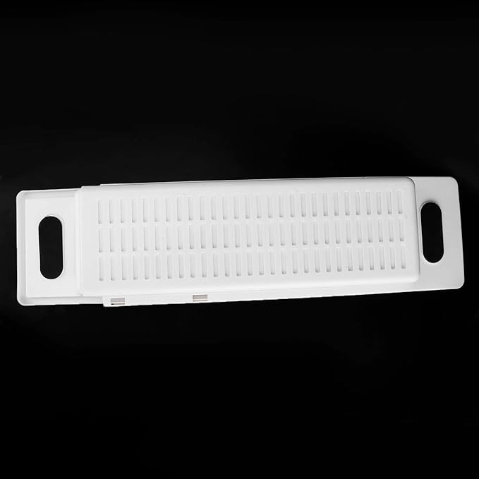Expandable Bath Tray, Bath Shelf Tray Bathtub Bathroom Organizer Storage Tub Shelf Bathroom Accessories for Candle Towel Book Phone ﻿