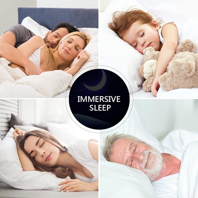 Silk Pillowcase for Hair and Skin, Mulberry Silk Pillow Cases King Size, Anti Acne Cooling Sleep Both Sides Natural Silk Satin Pillow Case Covers with Hidden Zipper, Gifts for Women Men, Haze Blue