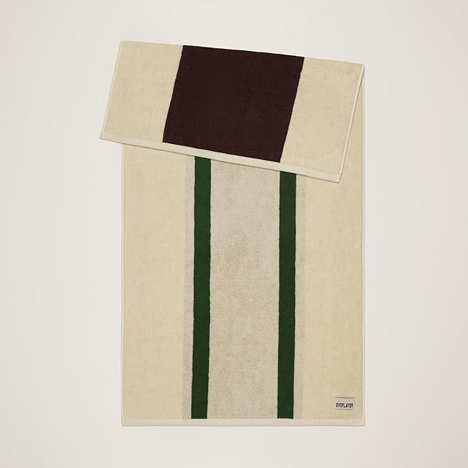 Towels - Ultra Soft, Thick and Plush, Reversible - 2 PC Luxury Bath Sheets (35"x 70"), 550 GSM,100% Combed Cotton, Made in Portugal, Perfect for Home and Bathroom, Wildwood Cognac -Janus