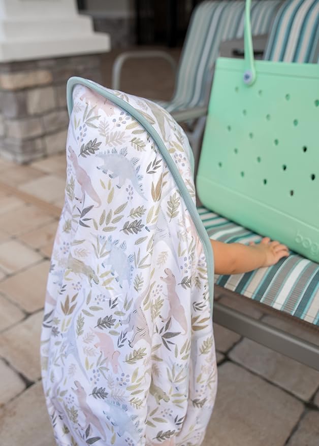 Copper Pearl Hooded Bath Towels Premium Knit/Terry Cloth Baby Towels with Hood, Pockets, and Cool Designs - Great to Gift and Make Bath Time Fun - Baby Bath Towel, Rex