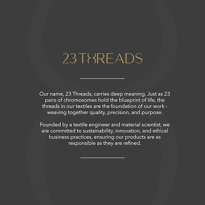 23 THREADS Fabric Shower Curtain for Bathroom, Water Resistant, Made from Sustainable Yarns, White, Waffle Weave