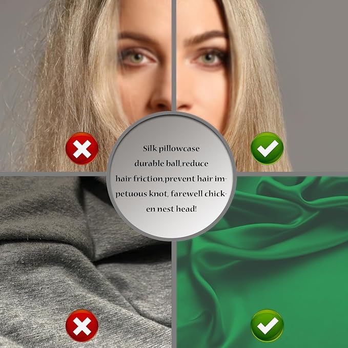 Mulberry Silk Pillow Cases for Hair and Skin King Size Silk Pillowcase with Zipper Soft Breathable Smooth Cooling Satin Silk Pillow Covers for Sleeping (Olive Green,20"X 36",1Pcs)