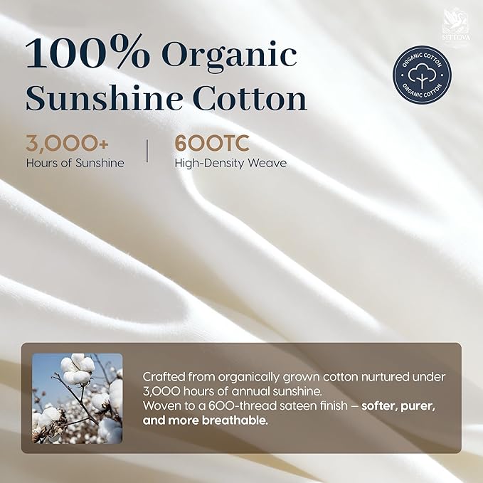 Goose Down Fiber Comforter Oversized King – All-Season Hotel Quality Duvet Insert, High Fill Power, Ultra Soft 100% Cotton, Box-Stitched, Breathable, Luxurious White Bedding, 98"x 120"