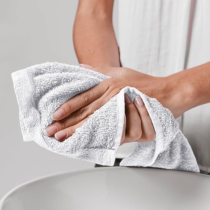 50 PK Saloon Towel White