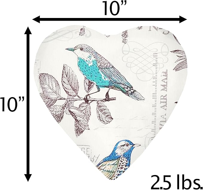 Heat Pack - Handmade Microwavable Heating Pads - Unique Microwave Heating Pad for Rapid Pain Relief & Comfort - Suitable for The Neck, Stomach Cramps & More - Heat Wrap or Hot Compress Neck