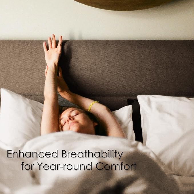 EP Mode Light Weight Wool Comforter for Summer, Purely Natural Duvet Insert, 100% Australian Wool Filling (150GSM, Size Twin)