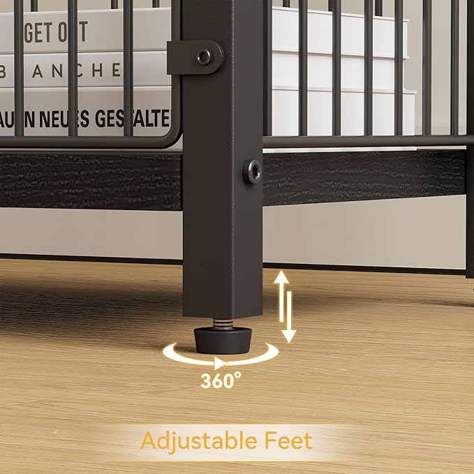 IBUYKE Freestanding Toilet Paper Holder Stand with Storage Shelf,Bathroom Toilet Tissue Roll Dispenser with Extra Space for Rolls, Magazines, Wet Wipes Black TLJ020B