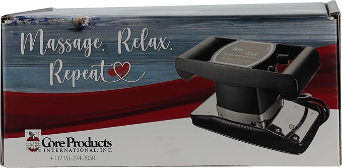 Core Products Jeanie Rub Variable Speed Massager, Deep Tissue Back Massager for Pain Relief, Body Massager for Shoulder Massage, Lumbar, Neck, Lower Back & Cellulite Massage