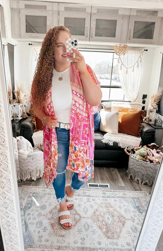 Moss Rose Women Summer Bikini Kimono Bathing Suit Cover Ups for Swimwear