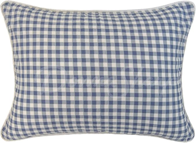 Donna Sharp Prairie Cotton Quilted Bedding Set - 3-Piece Queen Size Cotton Quilt Set - Includes 1 Floral Garden Hexagon Quilt and 2 Pillow Shams - Machine Washable