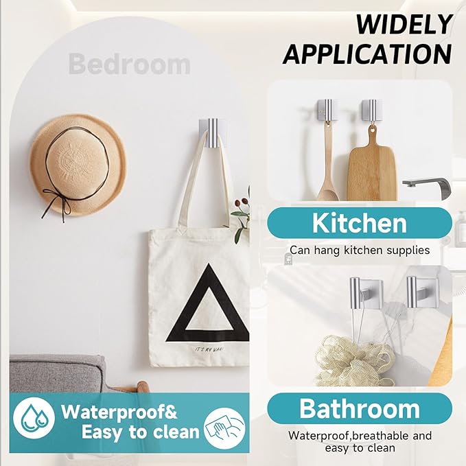 Brushed Nickel Toilet Paper Holder Towel Bar Set, 5 Pieces Bathroom Hardware Accessories Set, 23.6 Inch Stainless Steel Towel Racks for Bathroom Wall Mounted