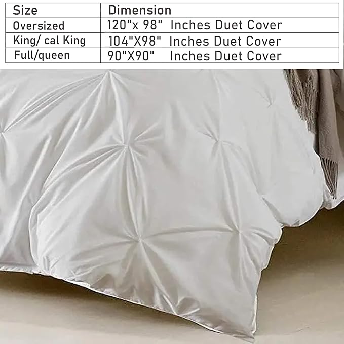 Queen Duvet Cover Pinch Pleated 1 Piece 800 Thread Count 100% Egyptian Cotton Long Staple Quilt Cover Full Size, Silky Soft with Hidden Zipper Closure and 7 Corner Ties Duvet Cover (Silver Grey)