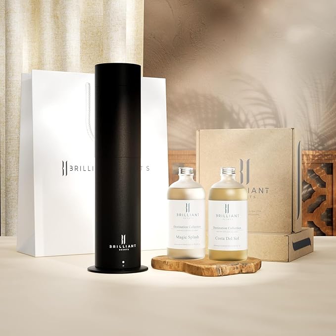 Brilliant Scents Harmony Haven Fragrance Oil 200ml - Premium Diffuser Oil for Home, Office, Hotels - Long Lasting, Plant-Based, Meets IFRA Standards, USA-Made - Citrus & Subtle Spice Scent