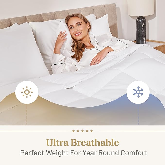 Twin Down Alterantive Comforter Hotel Luxury Twin Comforter Duvet Insert with Tabs Premium Washable Hypoallergenic