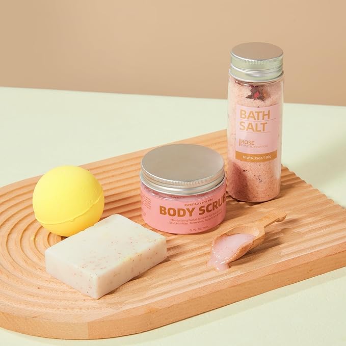 Luxury Birthday Spa Gift Basket for Women - Relaxation Gifts for Her Spa Gift Basket for Women: Luxury Birthday Gifts & Relaxation Gifts for Her