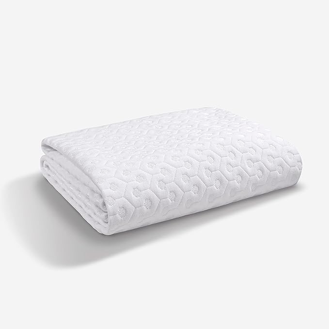 Bedgear Split Cal King Dri-Tec Mattress Protector – Waterproof, Breathable, Washable, Adjustable Base Compatible – Deep Pocket Fitted Pad Fits 18” Mattress – White