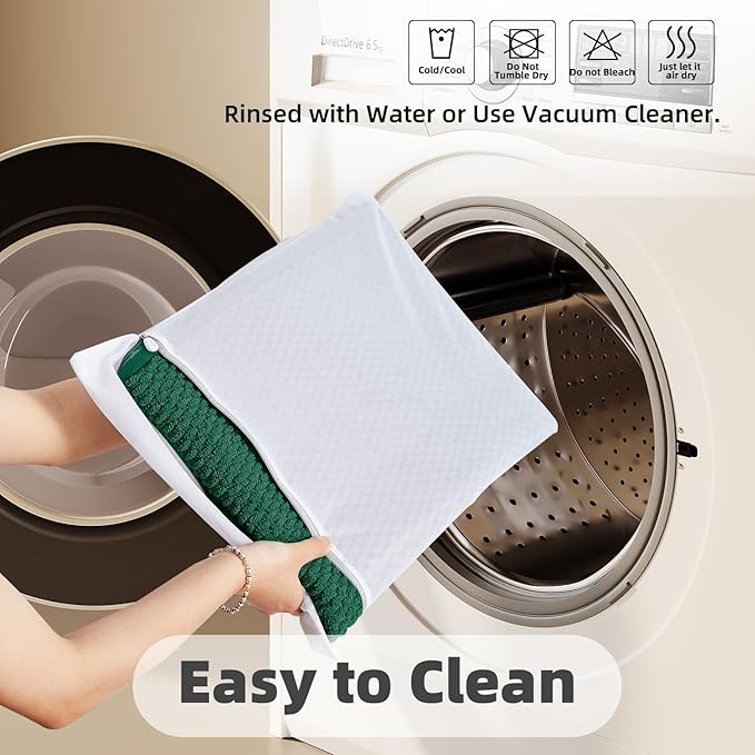 Toilet Rug, Thin Toilet Rugs U Shaped Washable Non Slip Absorbent Quick Dry Low Pile Toilet Mat, Dark Green 20"x24" U Shape