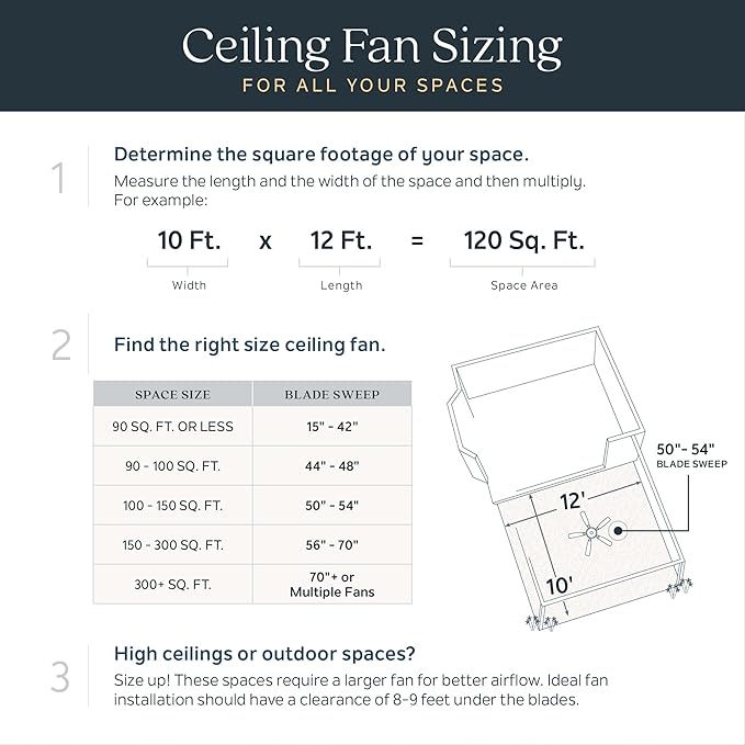 KICHLER 65 inch Gentry LED Ceiling Fan in Distressed Black with Reversible Blades, Extra Large