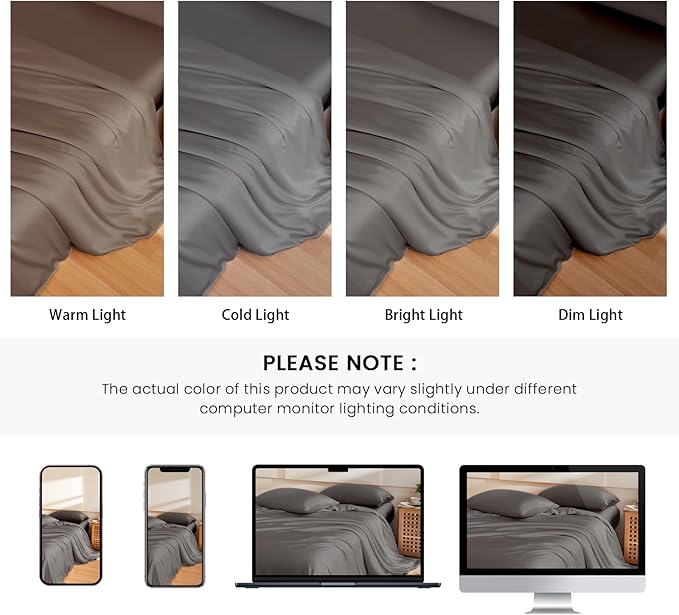 THXSILK 100% Pure Mulberry Silk Duvet Cover Set 3 Piece, 6A+ Grade Luxury Soft Bedding Silk Sheets for Hair and Skin, 1 Pcs Duvet/Quilt/Comforter Cover with 2 Zippered Pillowcases (Charcoal, Queen)