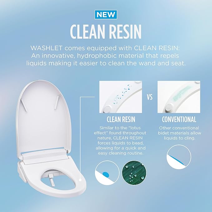 TOTO® WASHLET® S2 Electronic Bidet Toilet Seat with Instantaneous Water Heating, PREMIST and EWATER+ Wand Cleaning, Elongated, Cotton White - SW3346#01