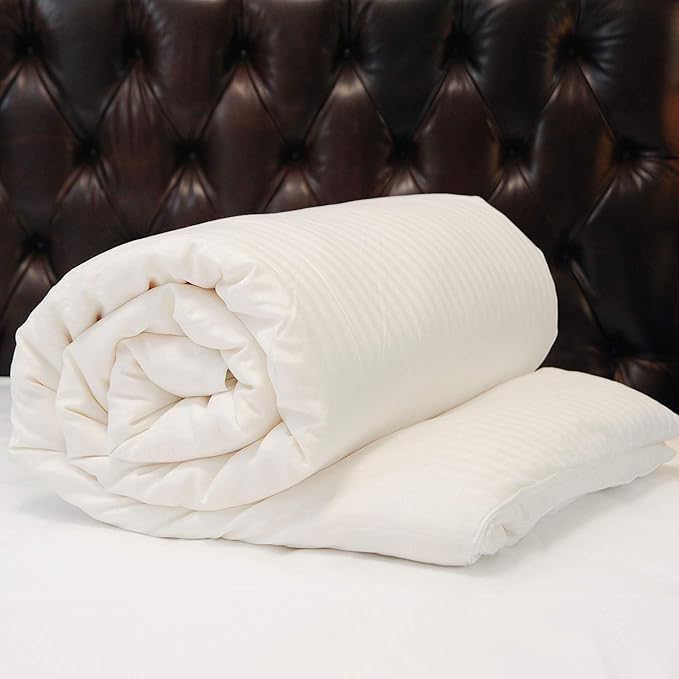 CUDDLE DREAMS Silk Comforter for Winter, 100% Long-Strand Silk Filling, Natural & Breathable (Twin Size)