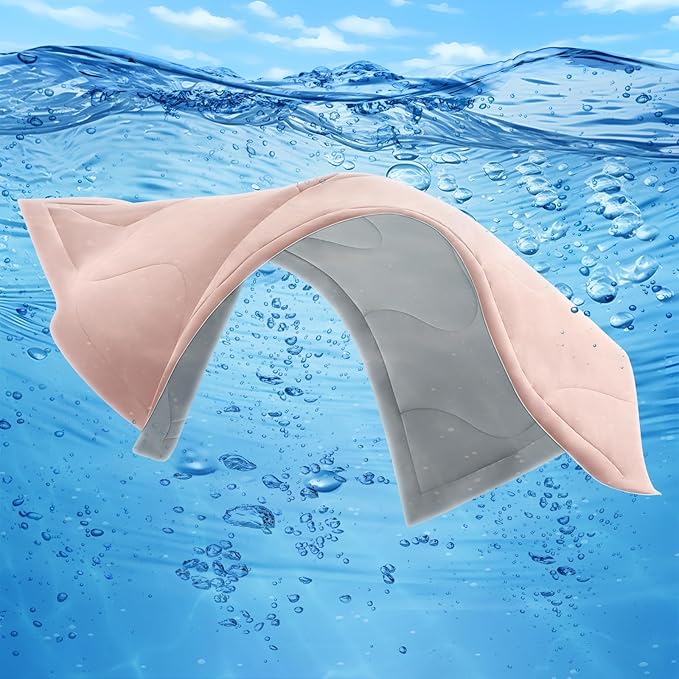 Cooling Comforter Twin Size, Double-Sided Cooling Blanket for Hot Sleepers & Night Sweats, Arc-Chill Q-Max > 0.4 Breathable Ice Blanket, Lightweight Cold Comforter (68''x90'', Pink)