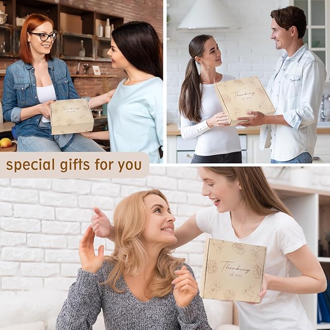 Thinking of You Gift Basket, Self Care Get Well Soon Birthday Gifts for Women, Relaxing Spa Gifts Basket Sick Care Package for Women, Relaxation Get Well Gift for Woman After Surgery, Sympathy Baskets