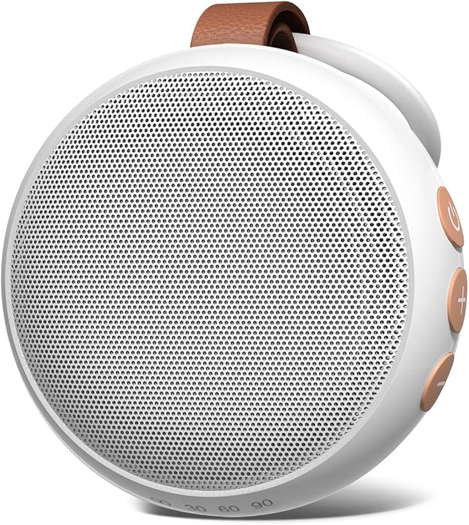 Portable Sound Machine Baby White Noise Machine Pink Noise Machine with 30 Soothing Sounds for Newborn Kids Adults Battery Sleep Brown Noise Masker 4 Timers Memory Function for Travel Home Office