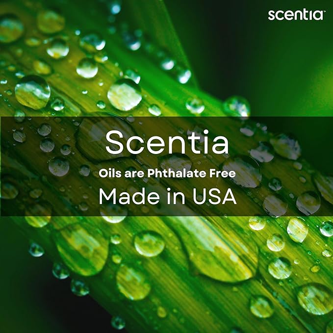 Scentia Santal Diffuser Oil 120ml – Luxury Santal-Inspired Oil – Cedarwood, Amber, Musk, Vanilla – Essential Oil Blend for Large Rooms, Cold-Air Diffusers, HVAC & Ultrasonic Use