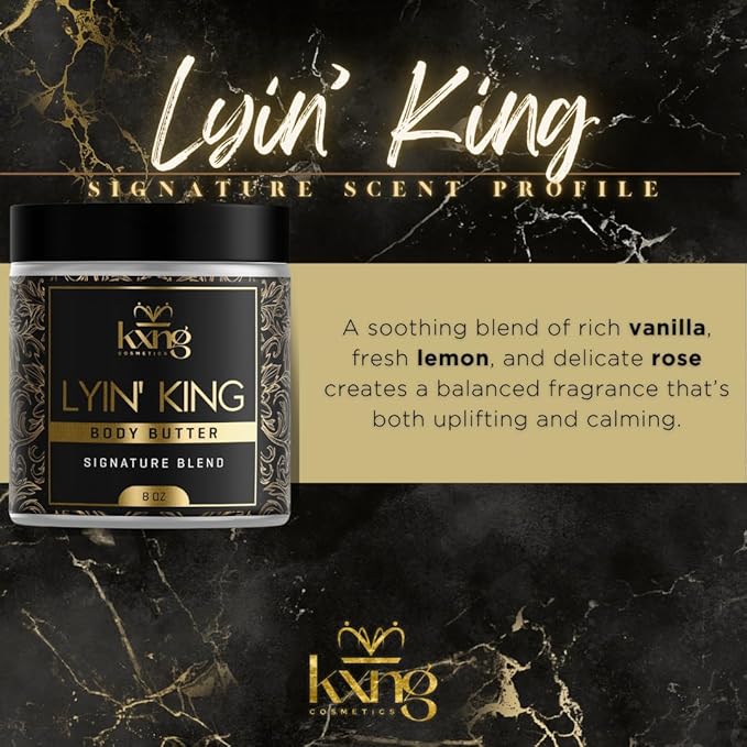 KXNG Whipped Shea Body Butter, Deep Hydration Body Cream for Women, Smooth, Non-Greasy Moisturizer for Radiant Skin, Cruelty-Free