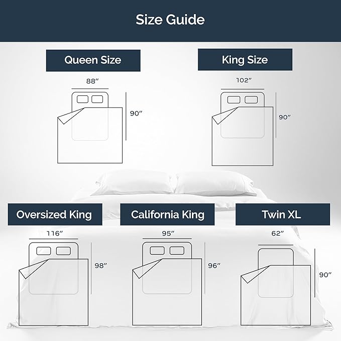 Olive + Crate Tencel Eucalyptus Cooling Duvet Cover Set - Hypoallergenic, Lyocell Tencel Duvet Cover - Temperature Regulating with Hidden Button Closure & Corner Ties - Queen Size [Taupe Sand]