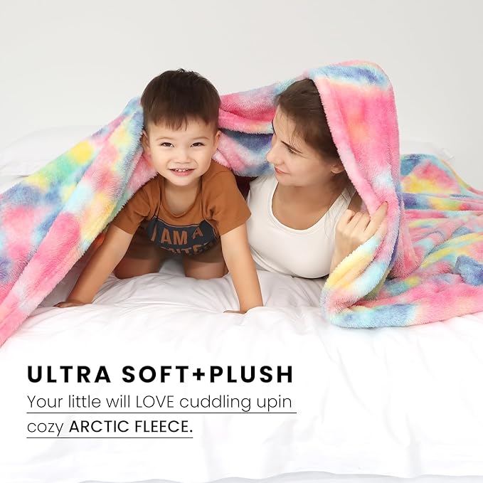 Fleece Throw Blanket Cozy Soft Lightweight Throw Blankets Warm Plush Colorfull fall blankets and throws Couch Sofa Bed Camping Travel Picnic Outdoor Blanket Bedding Kid Baby Boys Girls Adults 40x50 in