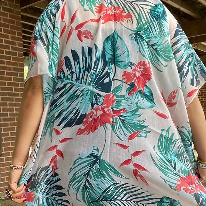 Moss Rose Women Summer Bikini Kimono Bathing Suit Cover Ups for Swimwear