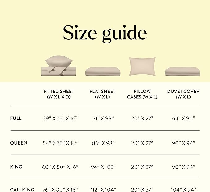 Miracle Made Luxe Soft Cooling Pillowcase, 2-Piece Silver-Infused Cotton Fabric, Cool and Breathable Case for Sensitive Skin, King/Cali King Size Covers, Sand