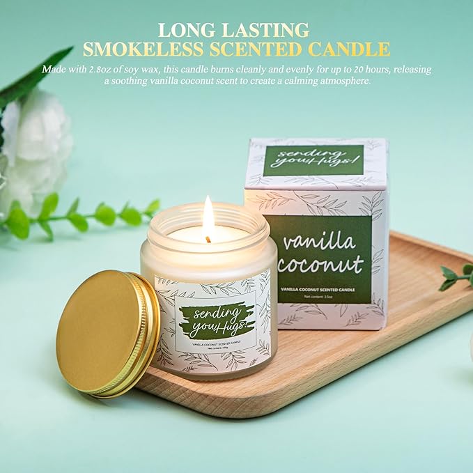 Get Well Gifts for Women Self Care Gift Basket - Birthday Gifts for Women Spa Care Package - Sympathy Inspirational Thinking of You Gift Set for Her Mom Sister Friend Wife Girlfriend (Green)