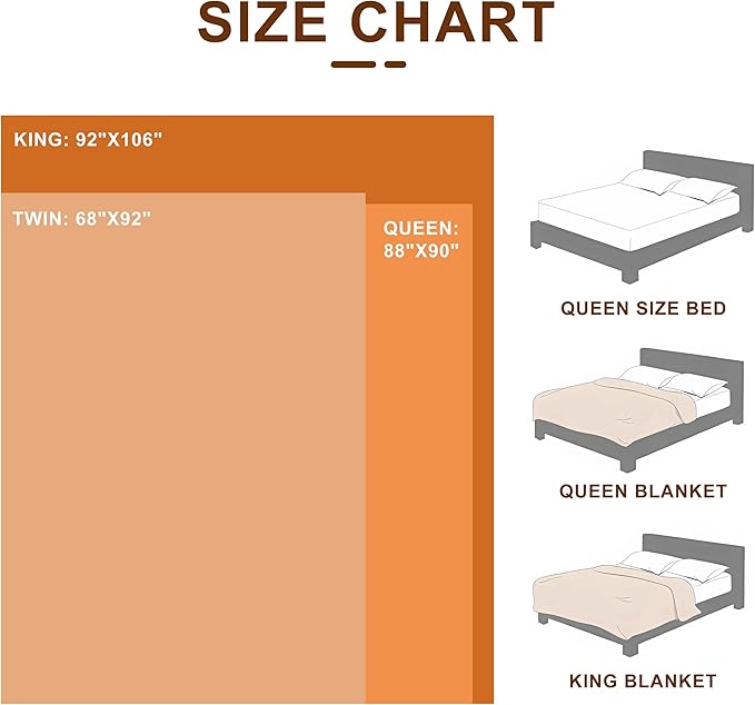 NTBAY 3 Layers Cotton Muslin 106x92 King Bed Blanket, Super Soft Breathable Thermal Yarn Dyed Quilt for Adults, Perfect Lightweight Blanket for Couch Sofa Bed All Seasons, Grey Star and Wheat