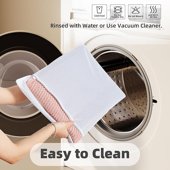 Bathroom Rugs Non Slip Washable, Super Absorbent Thin Bath Mat Small Quick Dry Low Pile Bathroom Rug, Pink 20"x30"