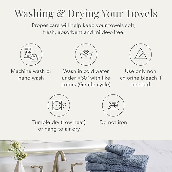 NY Loft 100% Cotton 2 Pack Bath Sheet Towel Set | Super Soft & Absorbent Quick-Dry Oversize Bath Towels |Textured and Durable Cotton | Navy Blue