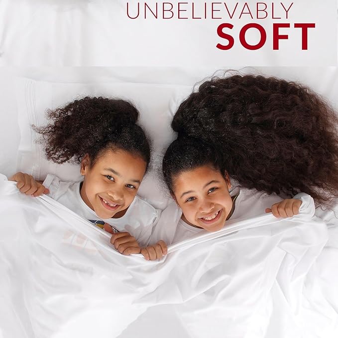Mellanni Extra Deep King Sheets - 4 PC Iconic Collection Bedding - Hotel Luxury, Ultra Soft, Cooling Bed Sheets - Wrinkle, Fade, Stain Resistant (King, Royal Blue)