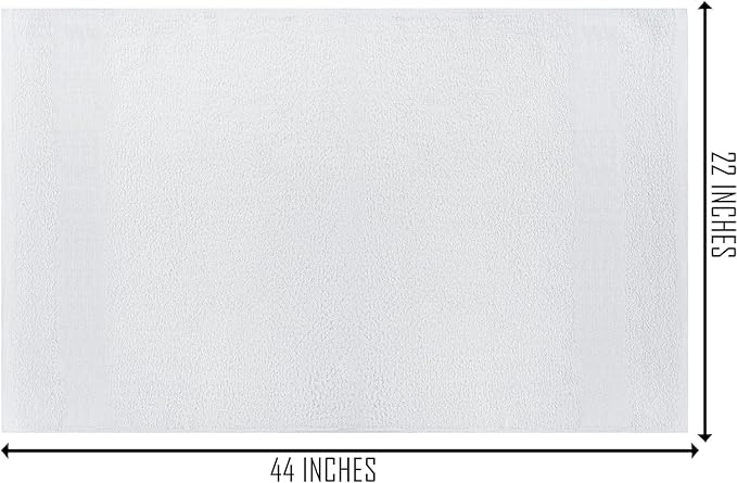 100% Cotton Bath Towel Set Pack of 60|500 GSM|Soft Large Bath Towel|Super Absorbent|Quick Dry|Ideal for Pool Home Gym Spa Hotel|Perfect for Daily Use|Bath Towel Set 24 x 44 Inches|White