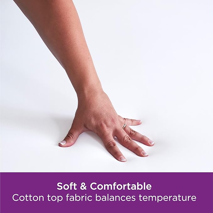 AllerEase Ultimate Allergy Protection and Comfort Zippered Mattress Protector, Queen