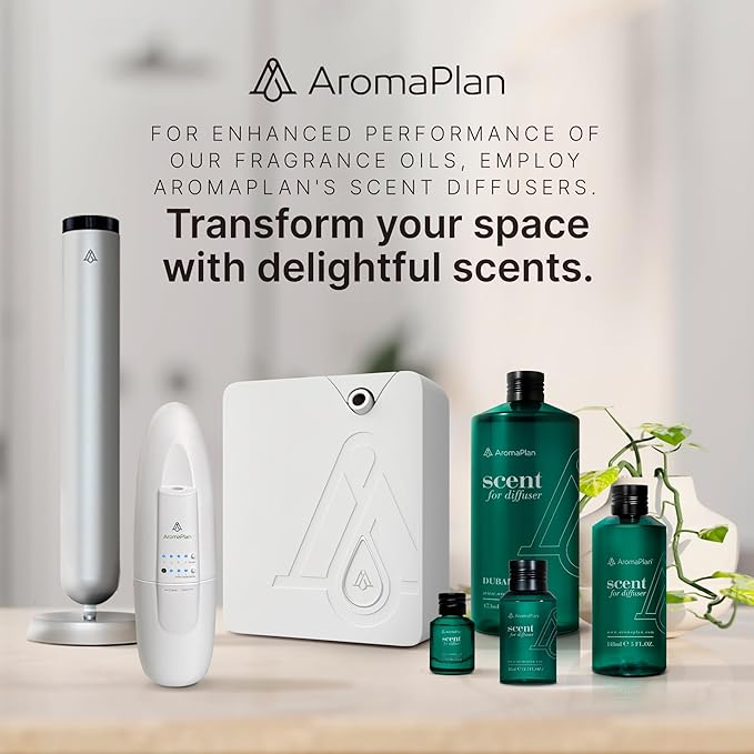 AromaPlan Hotel Scents Inspired by Baccarat Rouge 5 Fl Oz (2 Pack), Home Luxury Aroma & Hotel Fragrance Diffuser Oil for Aromatherapy- USA Made, Bigger Bottle, Bolder Aroma & Longer Lasting