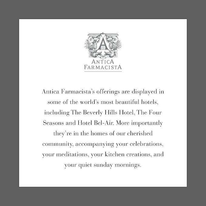 Antica Farmacista Luxury Scent Candle - Decorative Home Candle - Long-Lasting & Premium Scented - Luxury Gift - Damascena Rose, Orris & Oud, 9 oz