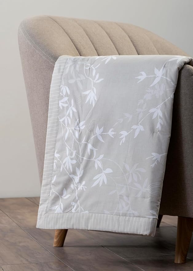 Maison d' Hermine Throw Blanket for Couch Lightweight Soft Warm Breathable Cotton Throw Blankets for Bed Girls Boys Women Men Gifts Sofa Travel Living Room Chair Bedding (60"x80", Louxor)