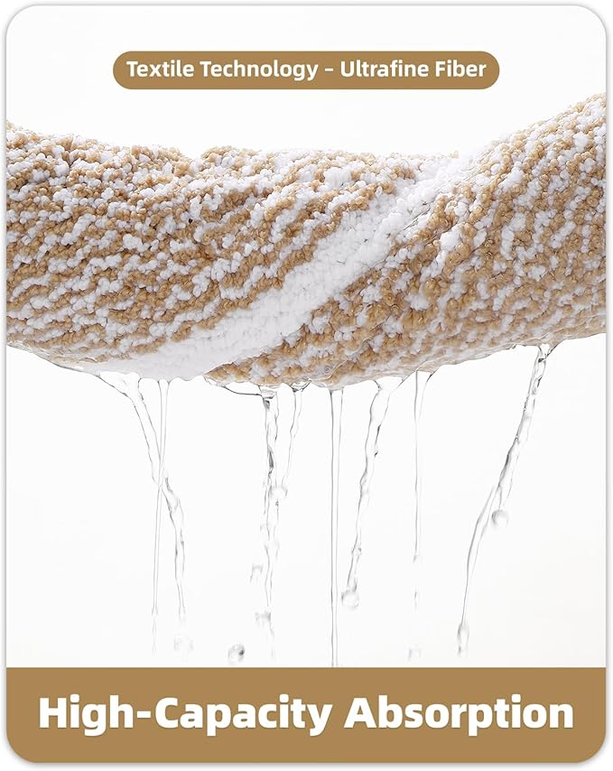 Color&Geometry Small Bath Mats for Bathroom Simple and Stylish, 16"x24" Khaki Bathroom Rugs, Non Slip, Absorbent, Soft, Washable, Microfiber Bathmat Shower Mat Outside Shower