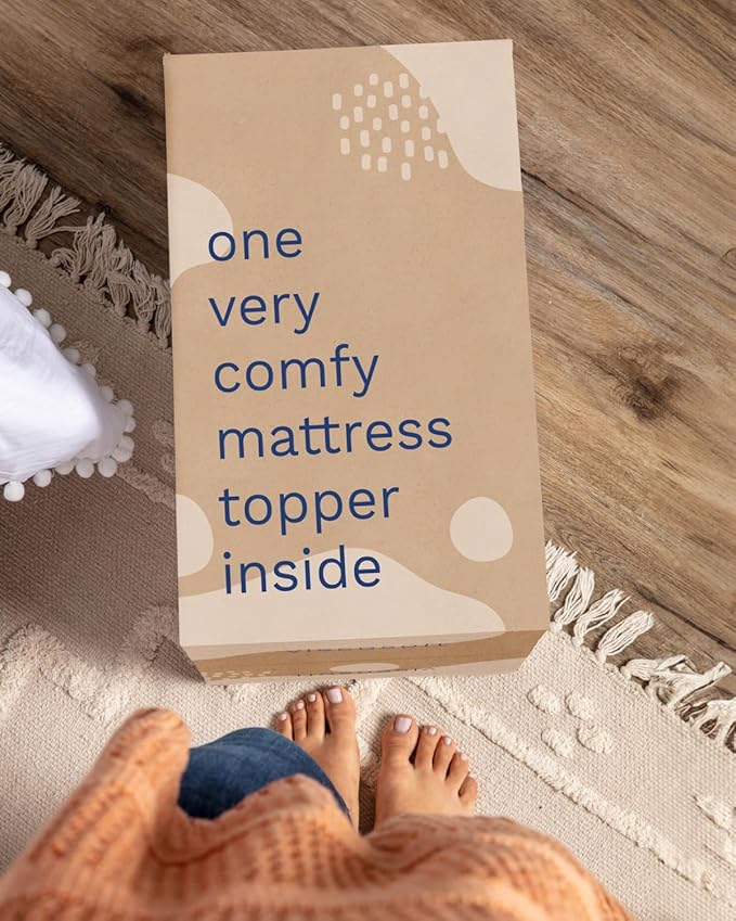 ViscoSoft 3 Inch Memory Foam Mattress Topper Cal King - Select High Density Ventilated Mattress Pad - Premium Removable Rayon Cover