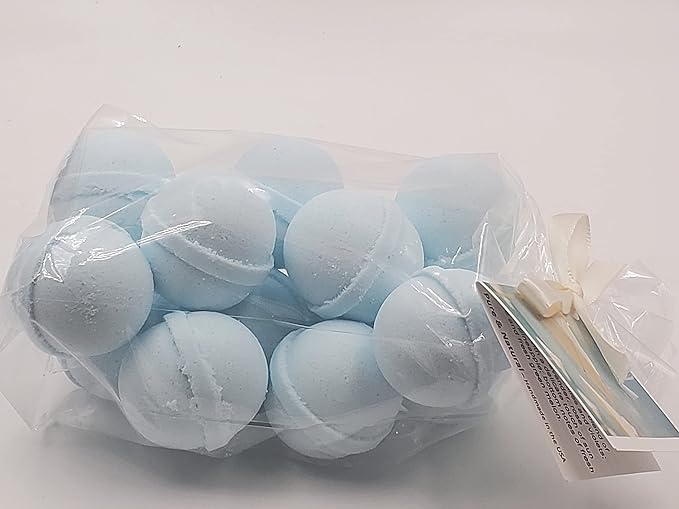 Spa Pure Cool Water Bath: Bath Bomb Fizzies Ultra Moisturizing with Shea Butter, Great for Dry Skin, Bath Bombs for Men (14 Count) Pack of 1